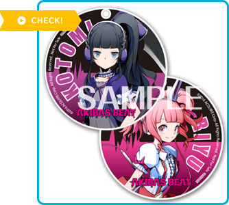 アクリルストラップ2種