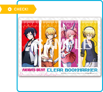 クリアしおりセット